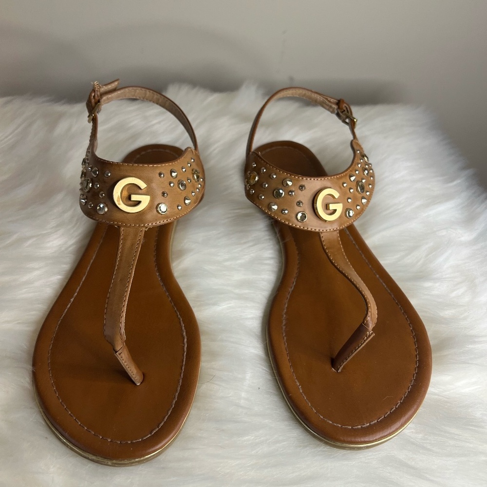 Guess Dime Natural Sandal